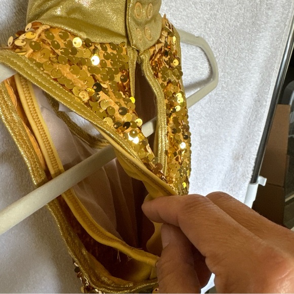 Revolution Gold Sequin Dress Balera Size IC - Picture 5 of 6